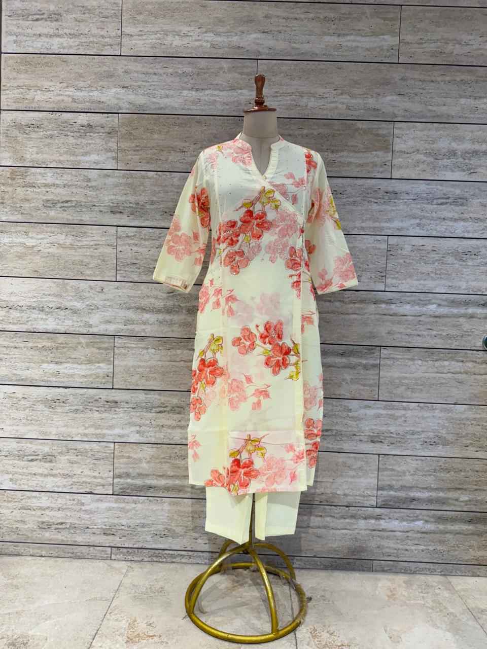 Angrakha  Pure Cotton Pant Sets  AFR021 (Copy)