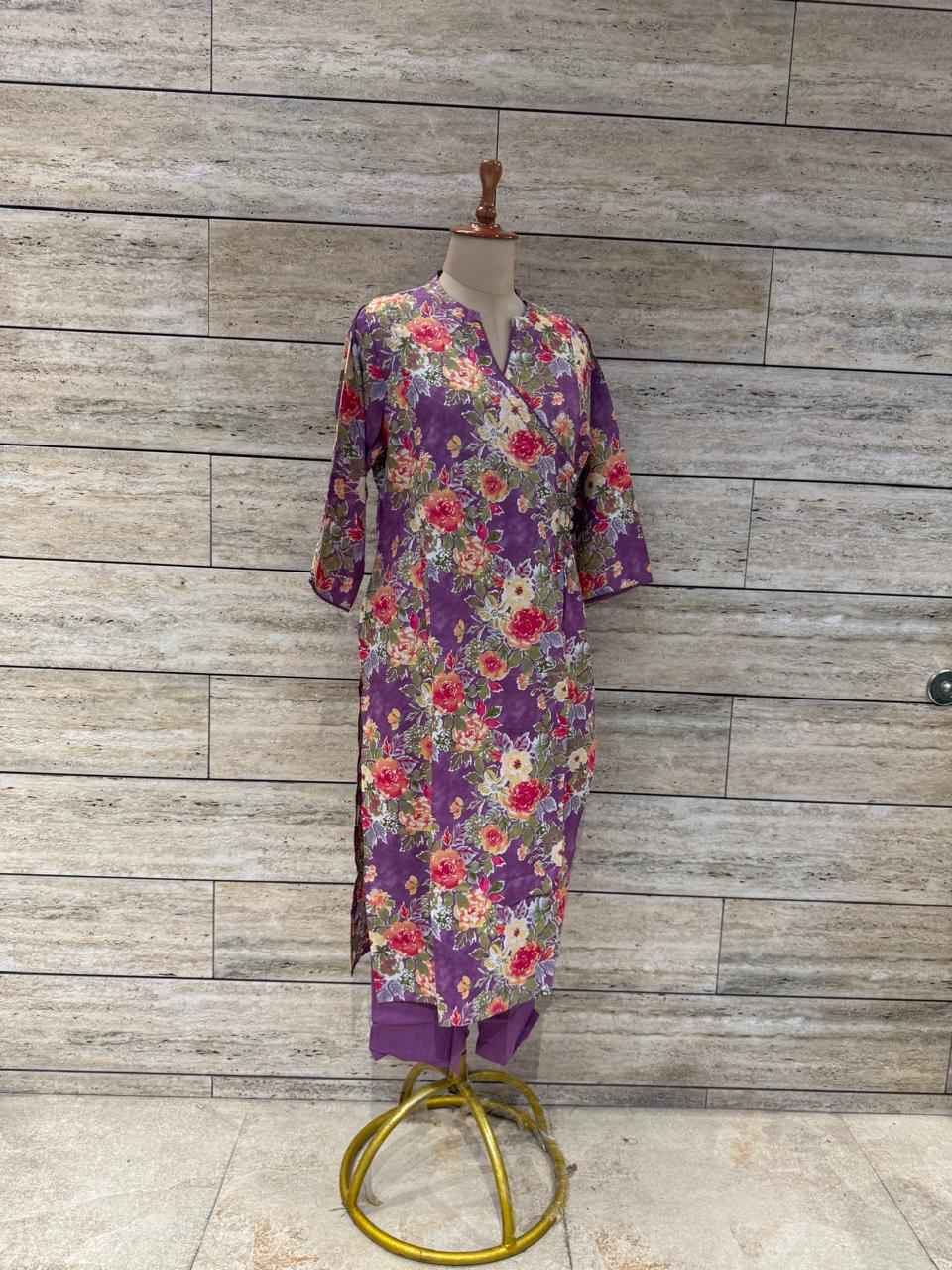 Angrakha  Pure Cotton Pant Sets  AFR032 (Copy)