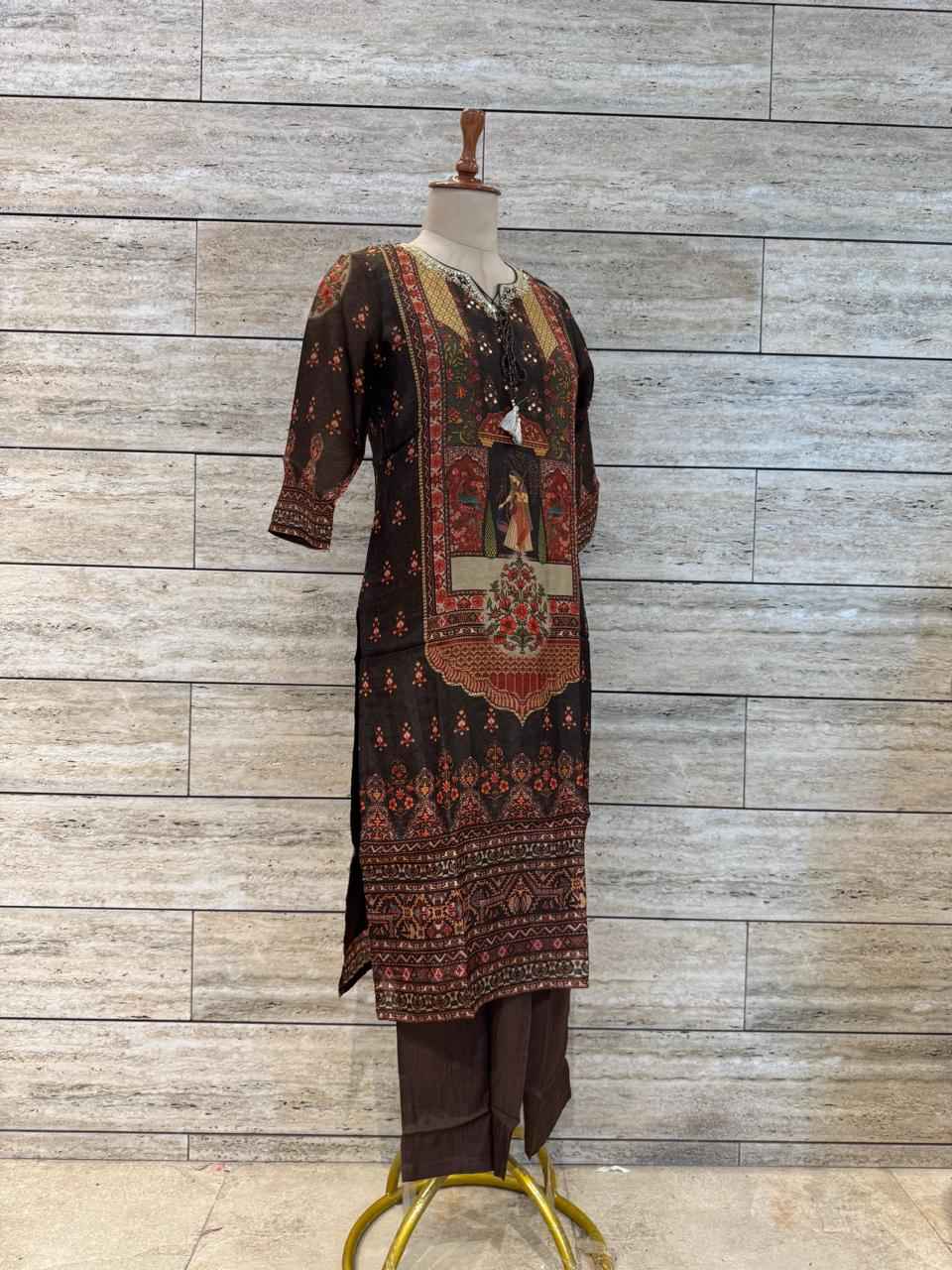 Festival Wear  Pure Shimmer  Dupatta Set