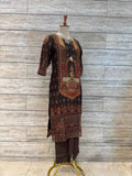 Festival Wear  Pure Shimmer  Dupatta Set