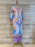 Festival Wear Pure Muslin  Dupatta Set With Embroidery