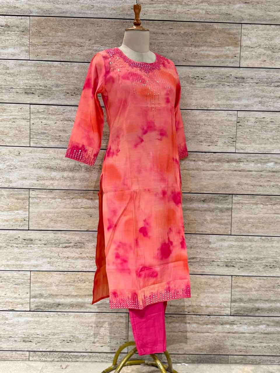 Festival Wear Pure Muslin Dupatta Set FW037