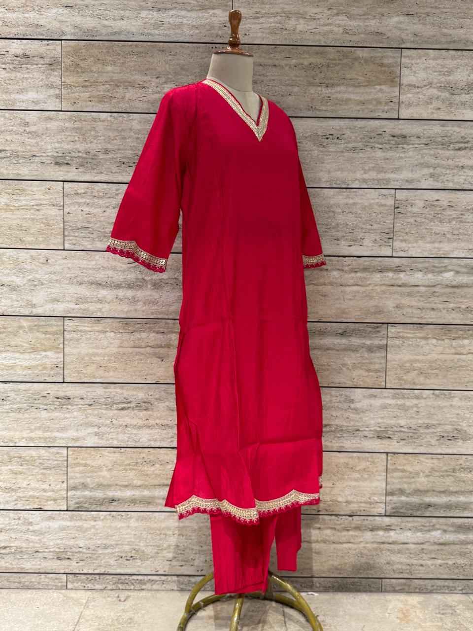 Festival Wear Pure Muslin Dupatta Set With Embroidery  FW037