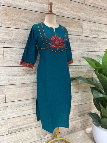 Pure Cotton Handloom Only Kurta Set
