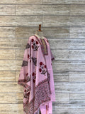 Kota Doriya Floral Print Dupatta set