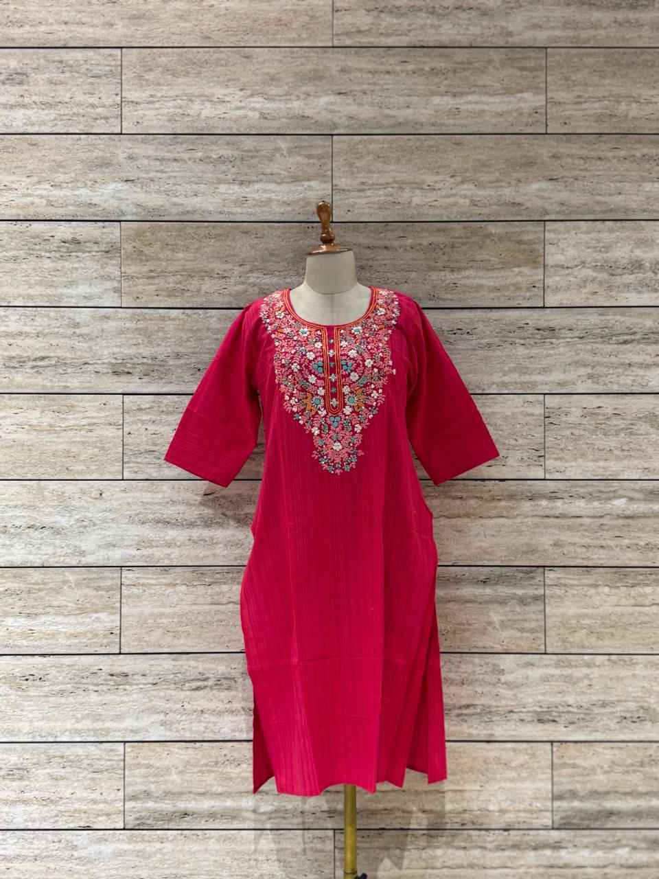 Pure Cotton Handloom Only Kurtas Set