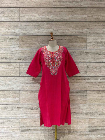 Pure Cotton Handloom Only Kurtas Set