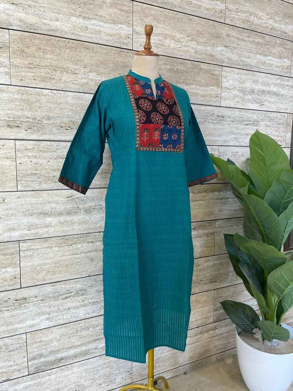 Pure Cotton Handloom Only Kurtas Set