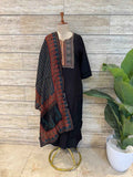 Festival Wear  Pure Muslin Three Piece  Dupatta Set