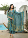 Pure Cotton A Line Dupatta Set
