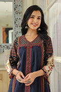 Pure Cotton Digital Print Two Piece Pant Set