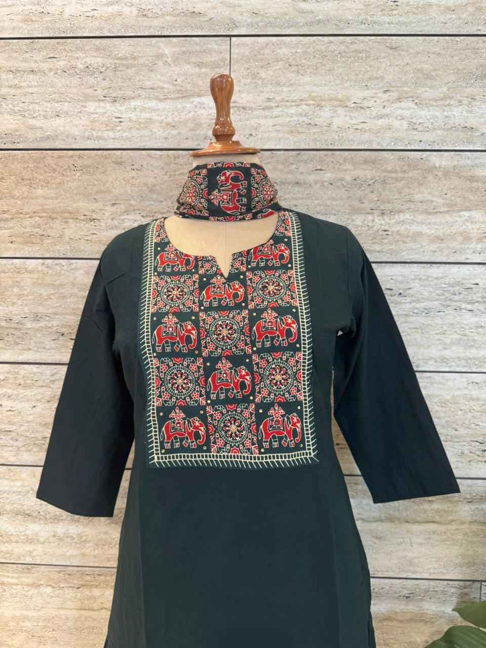 Pure Cotton Straight Dupatta Set CS085