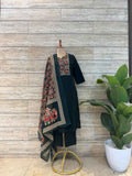 Pure Cotton Straight Dupatta Set CS085