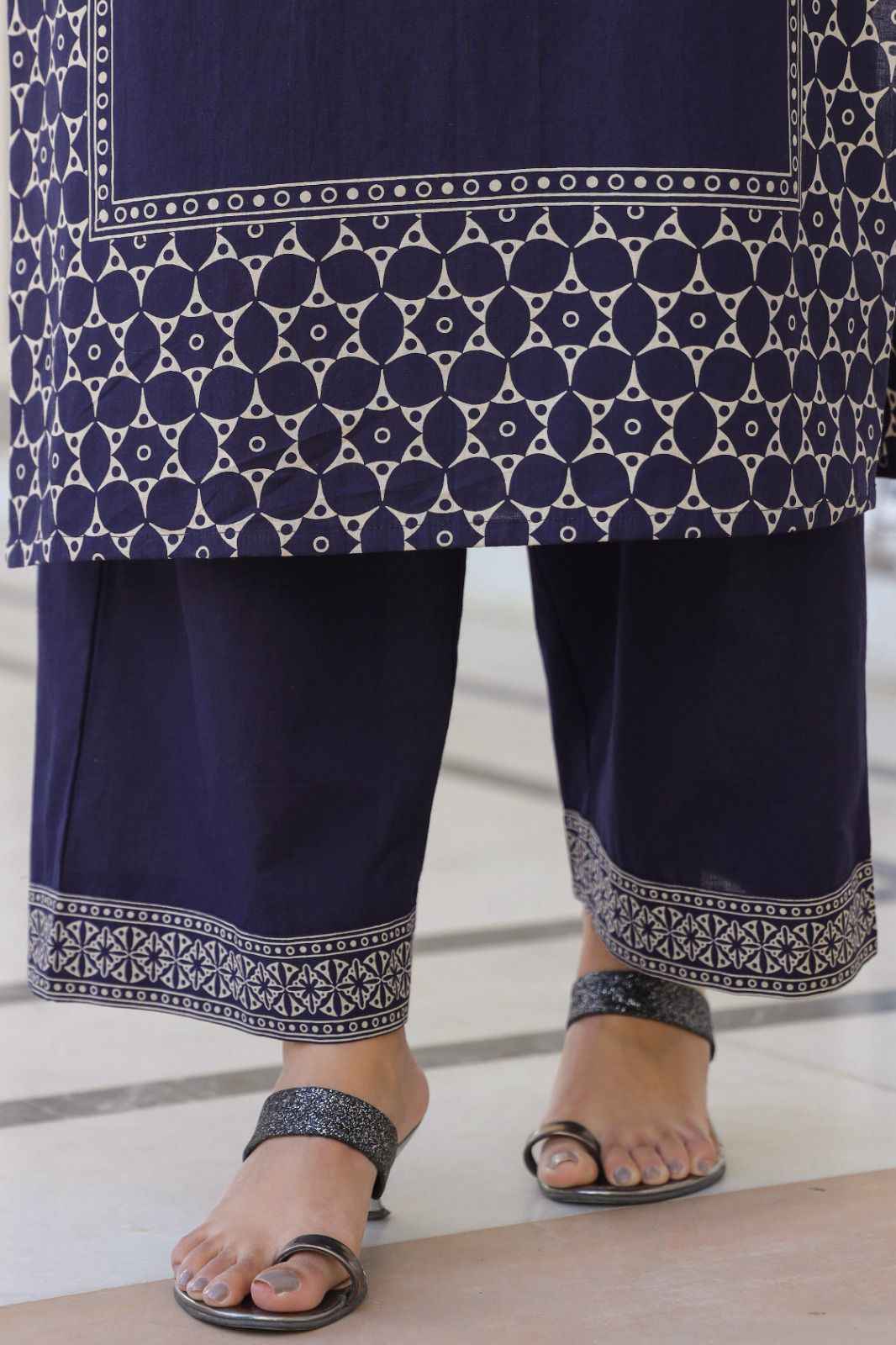 Pure Cotton Three Piece Dupatta Set