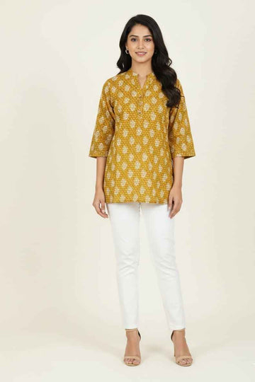 Pure Cotton Printed Short Top Only ST026