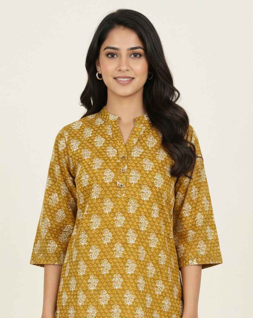 Pure Cotton Printed Short Top Only ST026