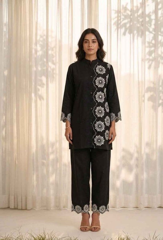 Pure Cotton Two Piece Co Ords Set