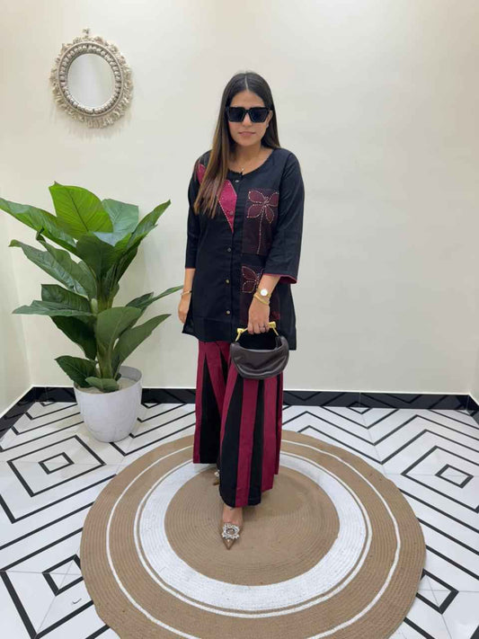 Pure Cotton Two Piece Co Ord Set