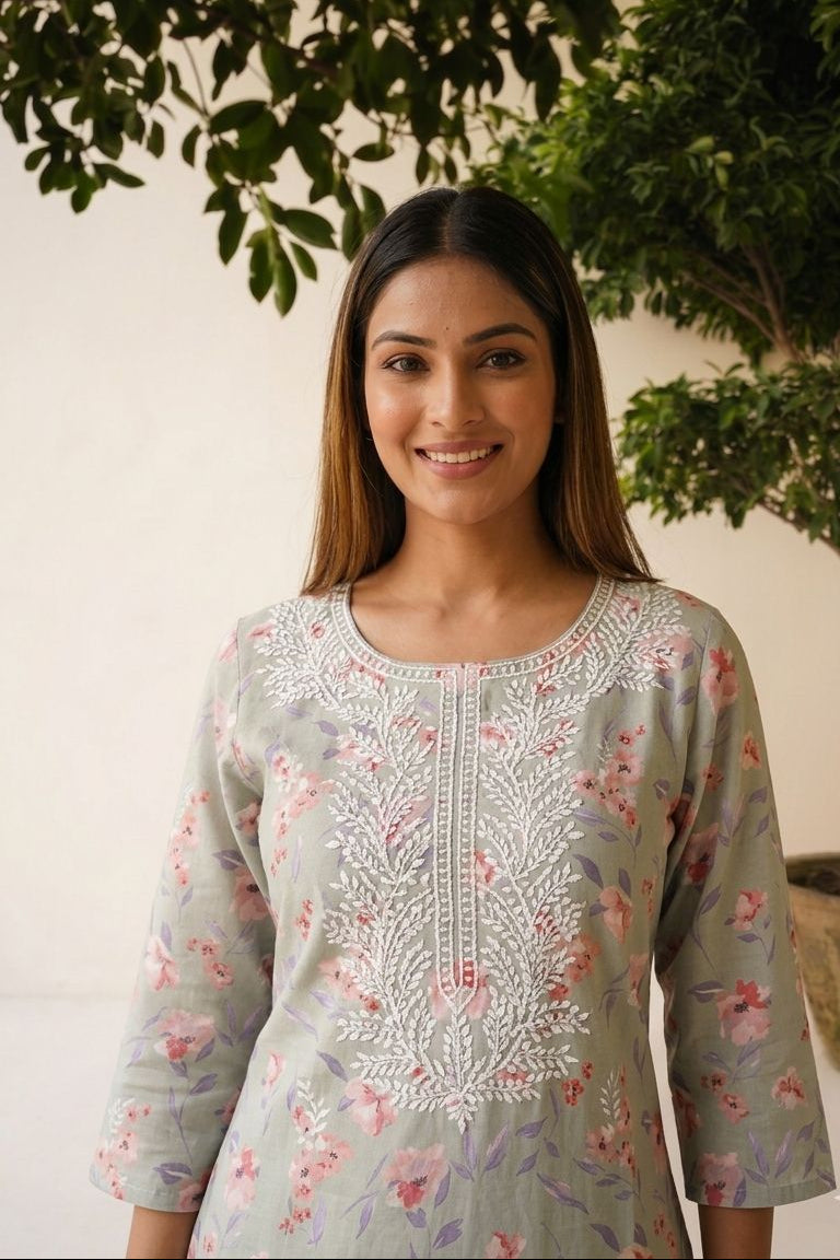 Pure Cotton  Two Piece Pant Set PSS051