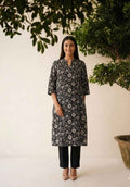 Pure Cotton Angrakha Two Piece Pant Set