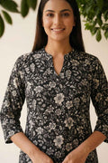 Pure Cotton Angrakha Two Piece Pant Set