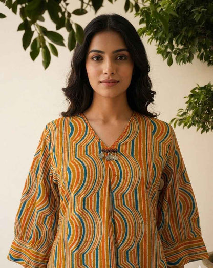 Pure Cotton A Line Two Piece