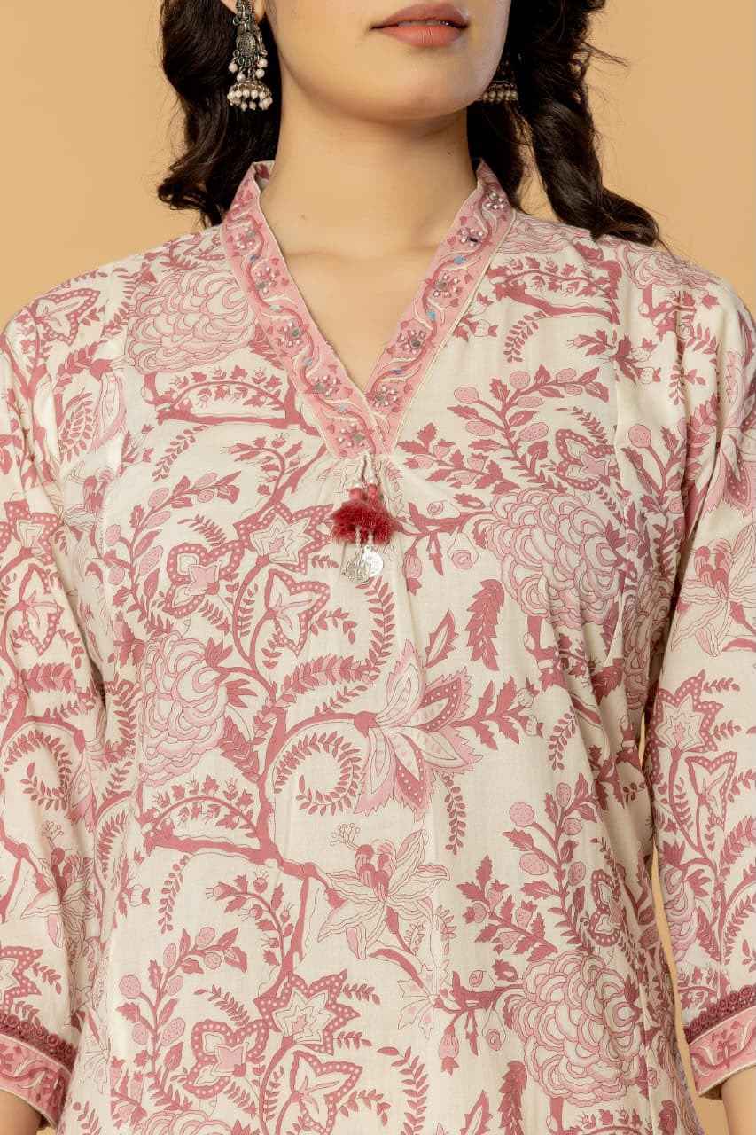 Pure Cotton Farsi Pant Dupatta Set CS0223