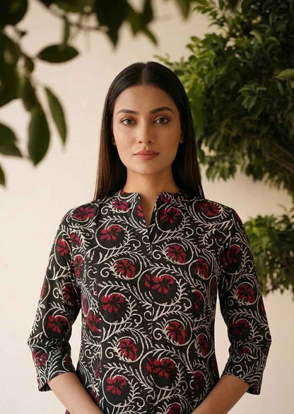 Pure Cotton A Line Only Single Kurta