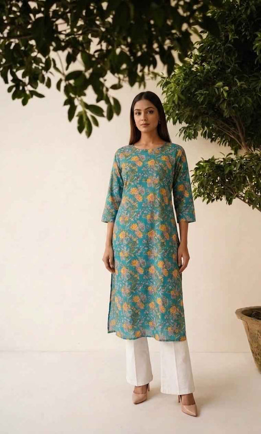Pure Cotton Only Single Kurta