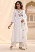 Kota doriya dupatta set with inner A line pattern KD044
