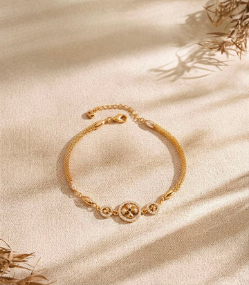 Premium Gold-Plated Bracelet for Women. BR004