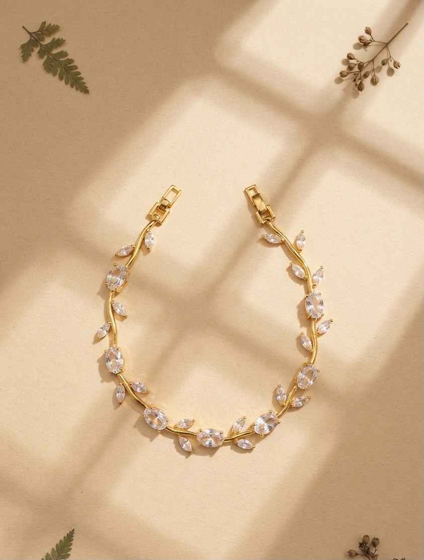 Premium Gold-Plated Bracelet for Women. BR005