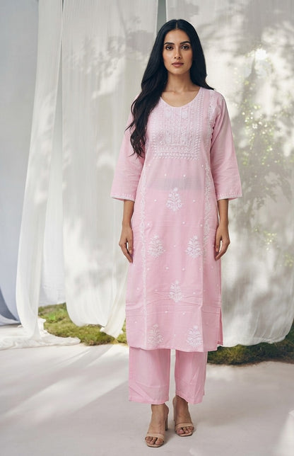 Pure Cotton Three Piece Dupatta Set