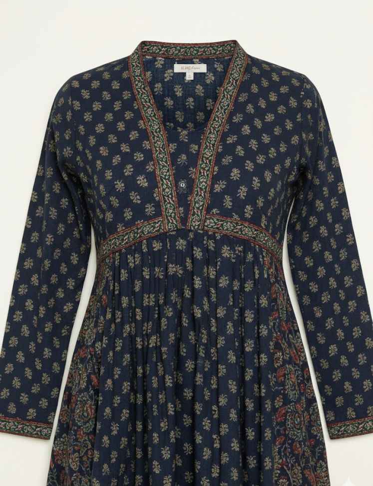 Pure Cotton Maxi Gowns with Floor Length GN002