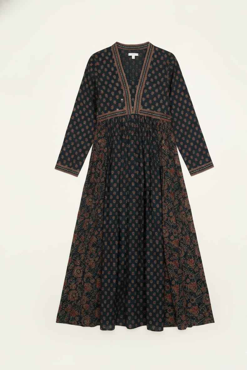 Pure Cotton Maxi Gowns with Floor Length GN007