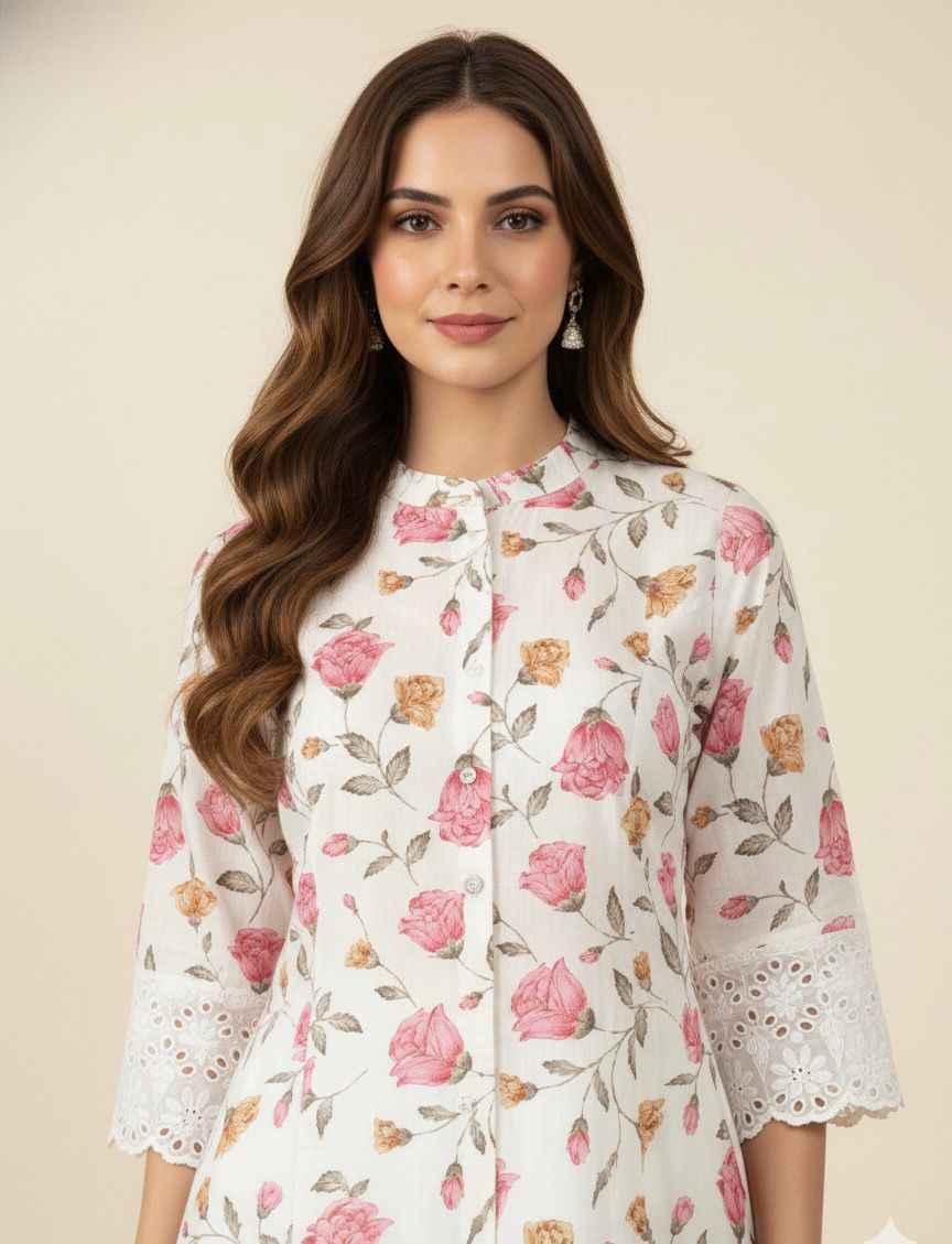 Pure Cotton Flex A Line Only Kurtas OK060