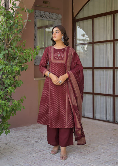 Pure Cotton Printed Dupatta Set CS0229