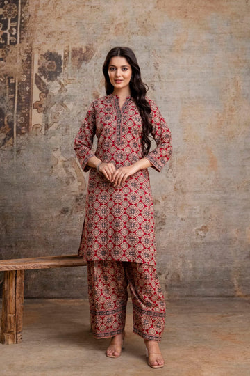 Pure Cotton Farsi Pant Set PS0204