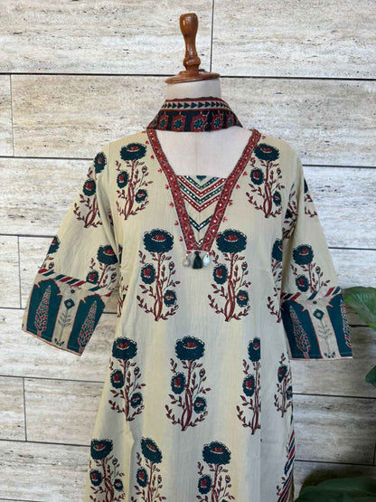 Pure Cotton Dupatta Set