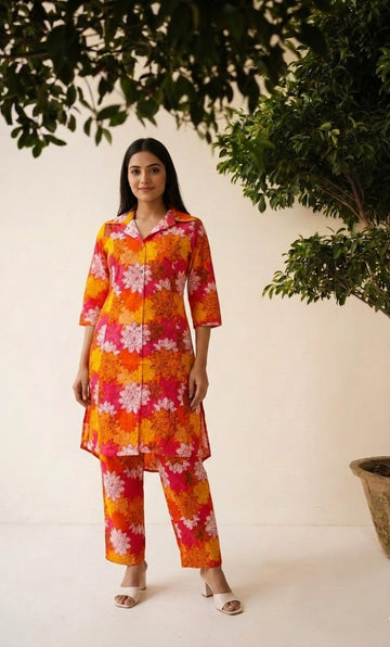 Pure Cotton Co-Ord Set