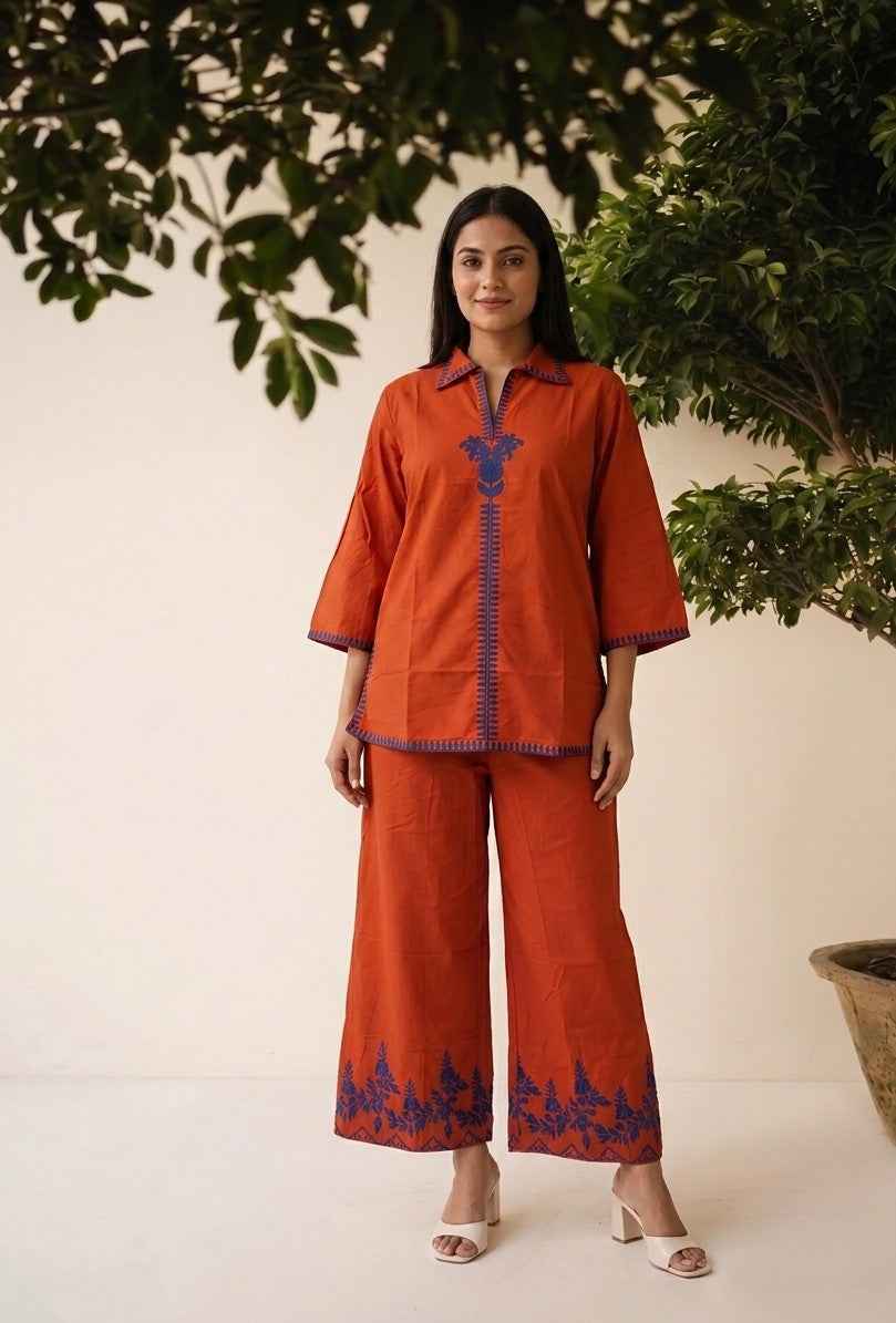 Pure Cotton Co-Ord Set  COS151