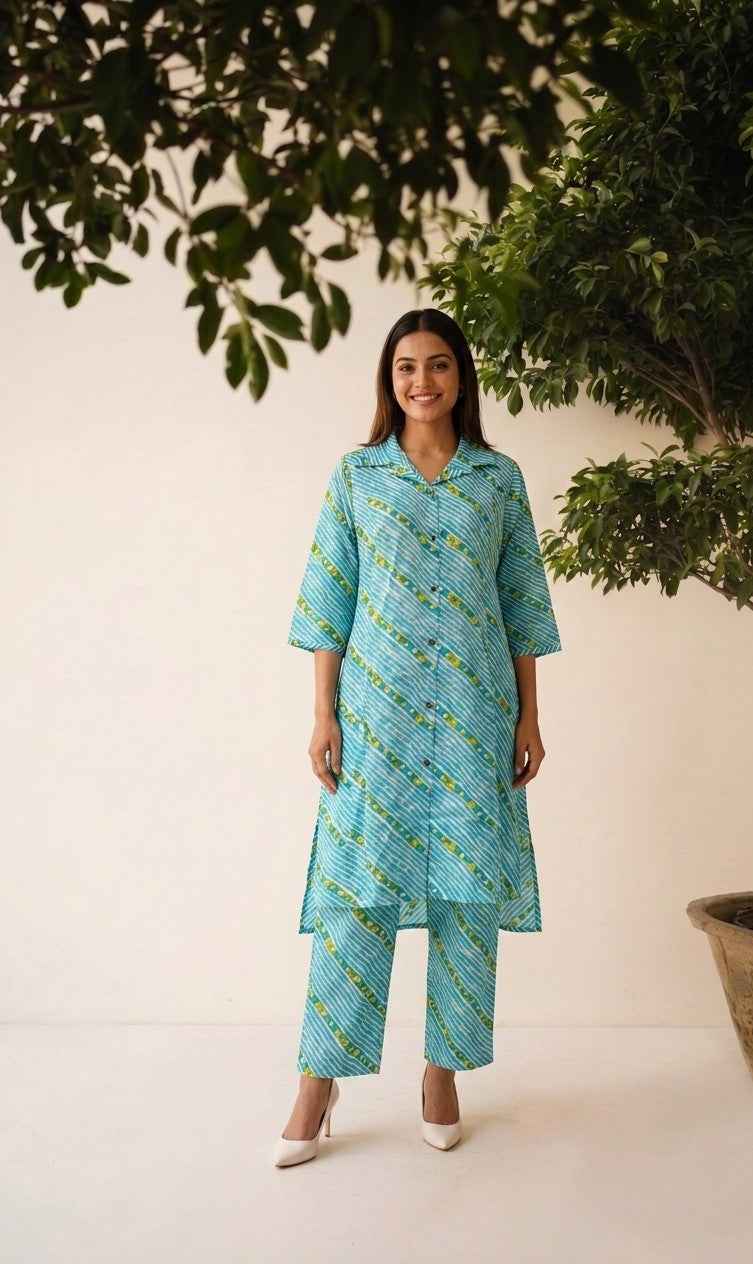 Pure Cotton Co-Ord Set