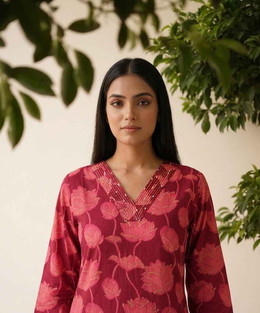 Pure Cotton Single Kurta Set