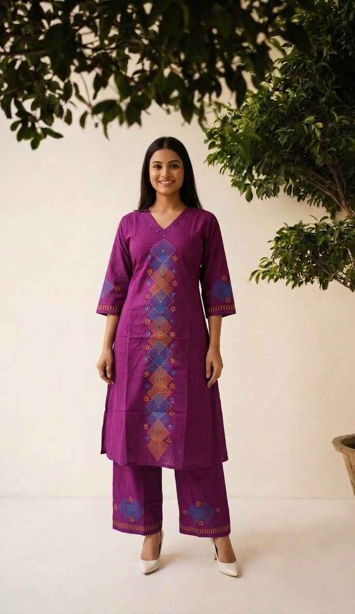 Pure Cotton Pant Sets