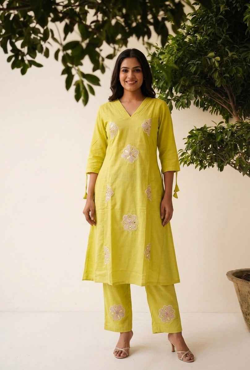 Pure Cotton Pant Sets PS0195
