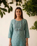Pure Chanderi Silk Dupatta Set  With Inner