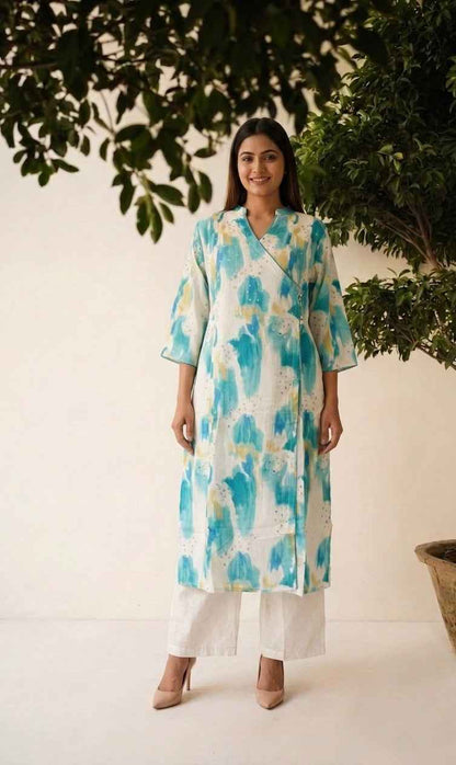 Pure Cotton Two Piece  Set