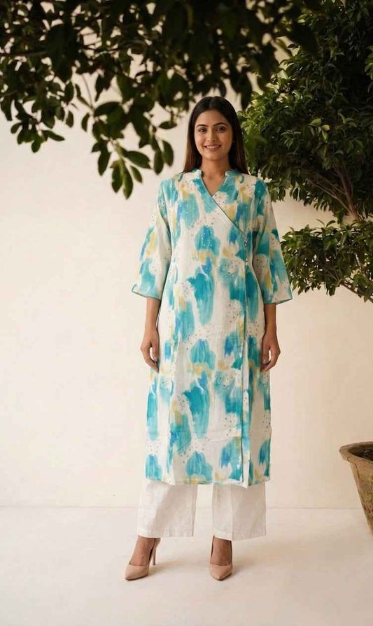 Pure Cotton Two Piece  Set