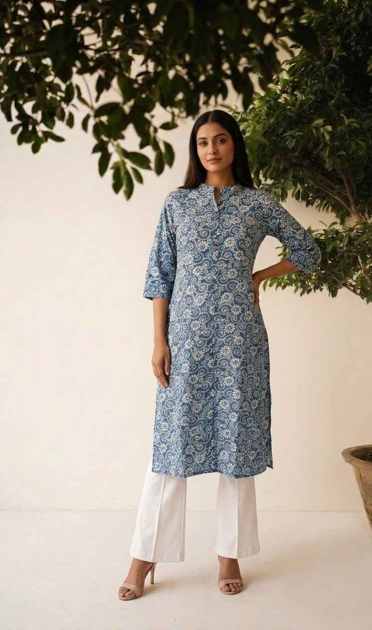 Pure Cotton Single Kurta Set