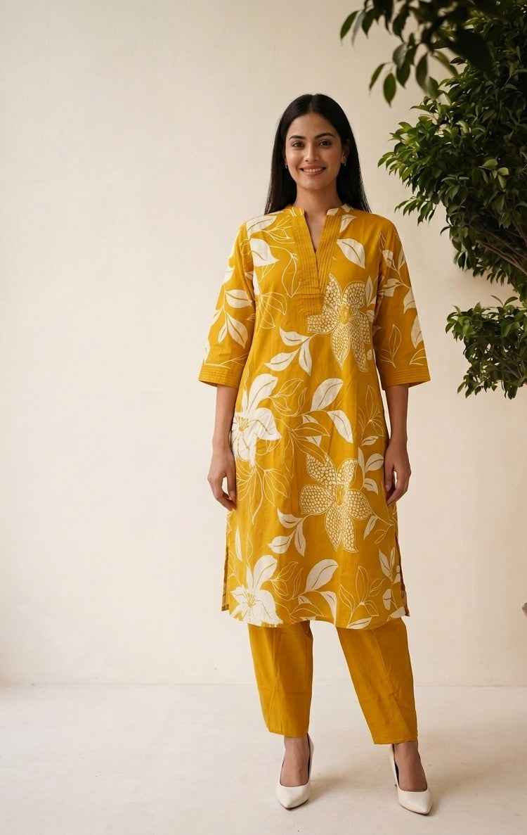 Pure Cotton Pant Sets